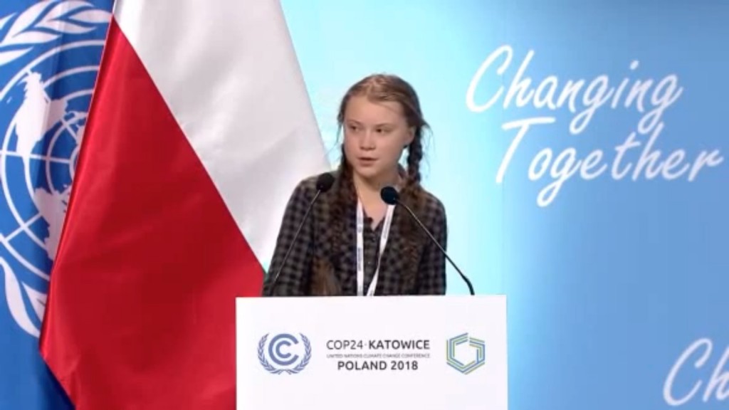 Teen activist tells Davos elite they’re to blame for climate crisis