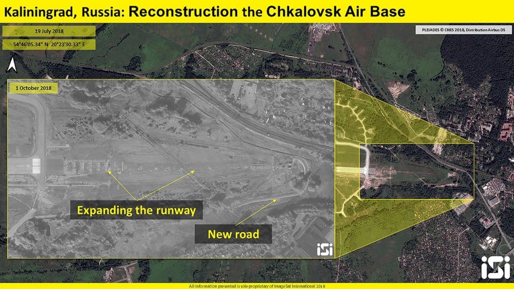 New satellite images suggest Russia military buildup