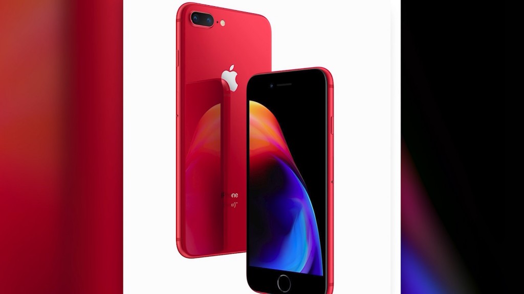 Apple unveils red iPhone 8