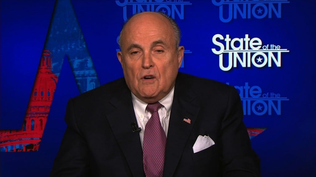 Giuliani says Trump Tower meeting was to get Clinton dirt