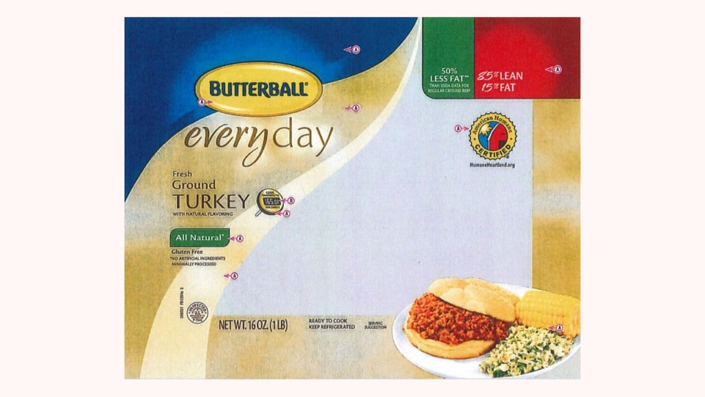 Butterball recalls 78,000 pounds of raw ground turkey