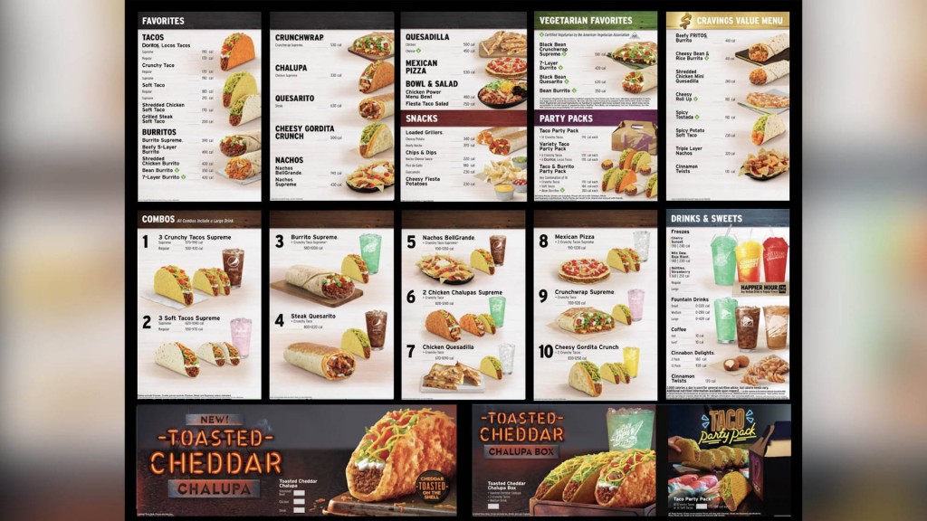 Taco Bell now has a vegetarian menu
