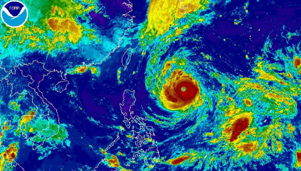Typhoon Trami: Taiwan on guard as storm builds to super typhoon strength