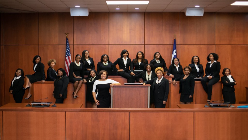 One Texas county just swore in 17 black female judges