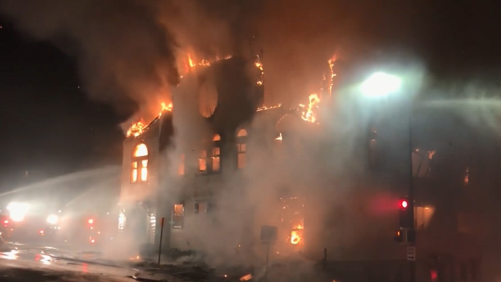 Minn. police arrest suspect in fire that destroyed 119-year-old synagogue