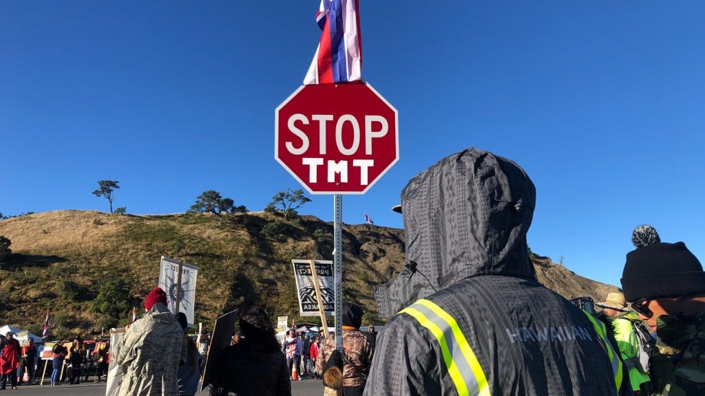 ‘This is our last stand.’ Protesters on Mauna Kea dig in their heels