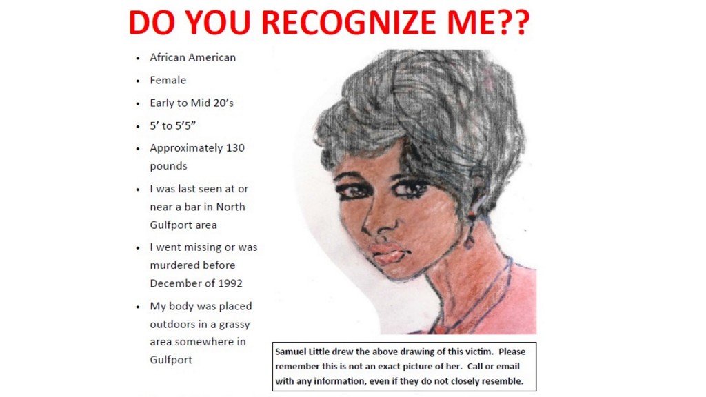 Serial killer Samuel Little says he killed woman in this sketch