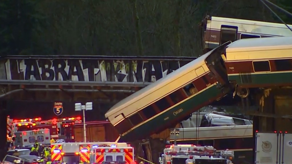 The Latest: Investigators: Human error caused Amtrak crash