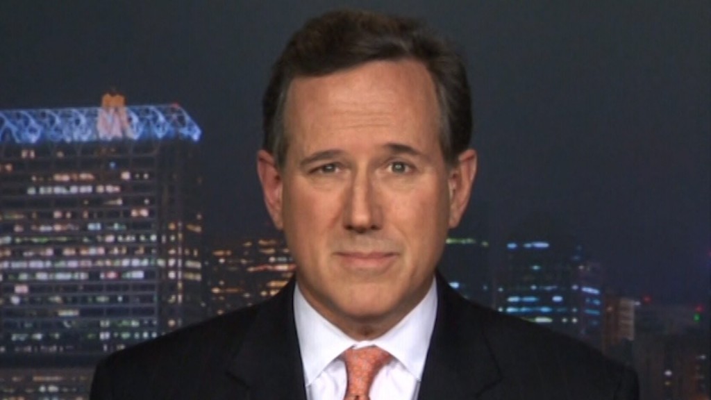 Rick Santorum says he would decline chief of staff role