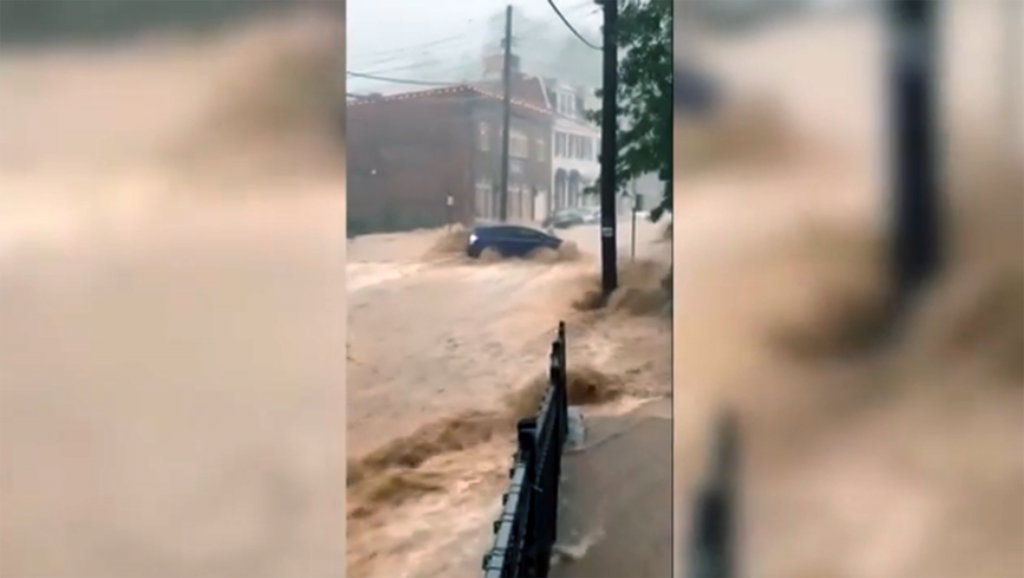 Flash floods again rip through Ellicott City, Maryland; 1 missing