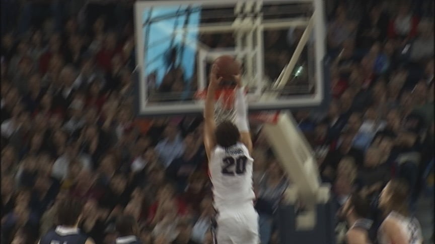 VIDEO:  Zags crush USD, clinch share of WCC title
