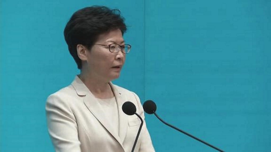 Leak: Carrie Lam says she’d quit as Hong Kong leader if she could