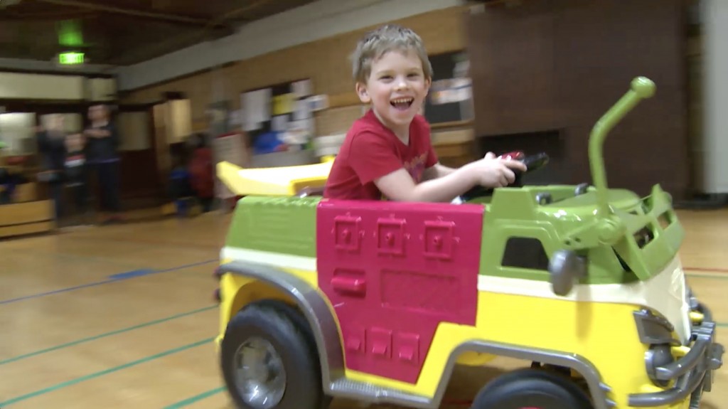Program swaps kids’ wheelchairs for toy cars