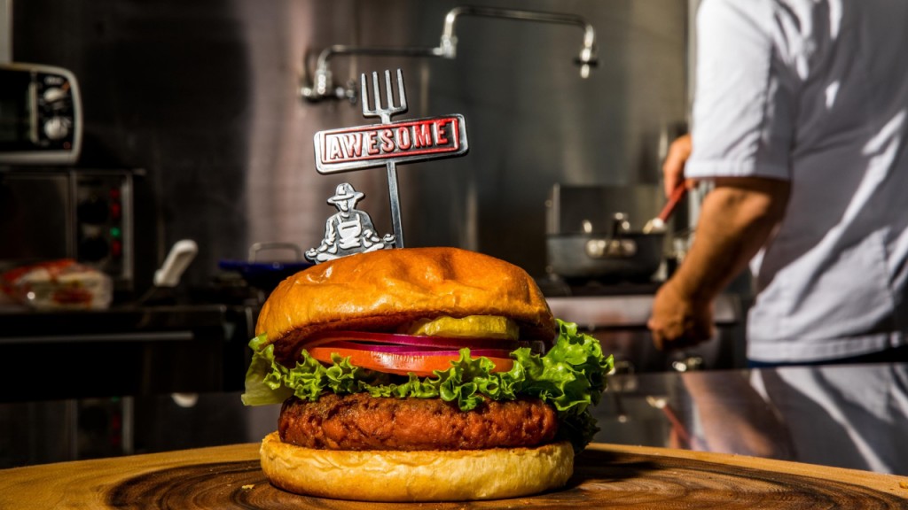 Awesome Burger Nestlé’s answer to plant-based meat craze