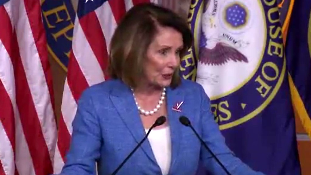 Pelosi doesn’t see role for Congress in Stormy Daniels matter