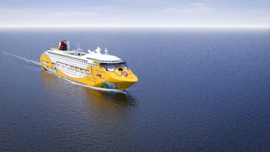 Cartoon Network reveals colorful new cruise ship