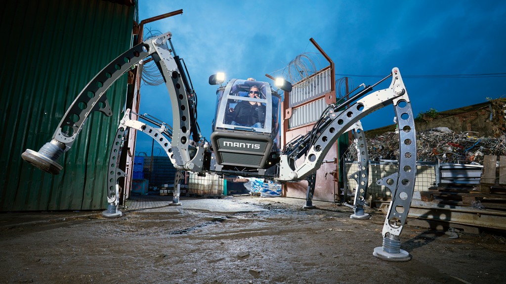 British engineer builds largest rideable robot