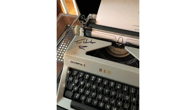 Many happy returns: Tom Hanks gives typewriter to Massachusetts family