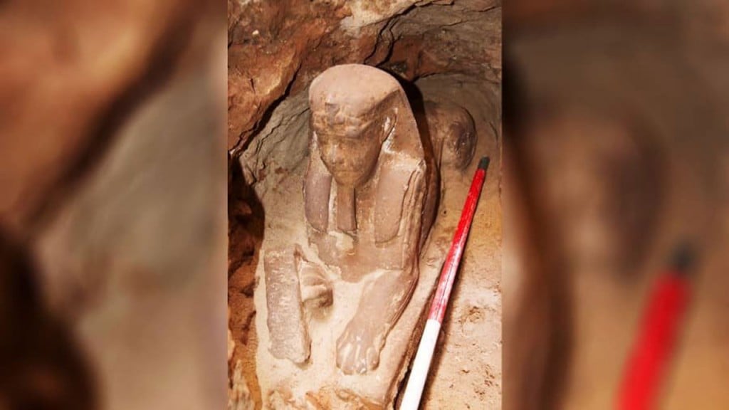New sphinx uncovered in Egypt