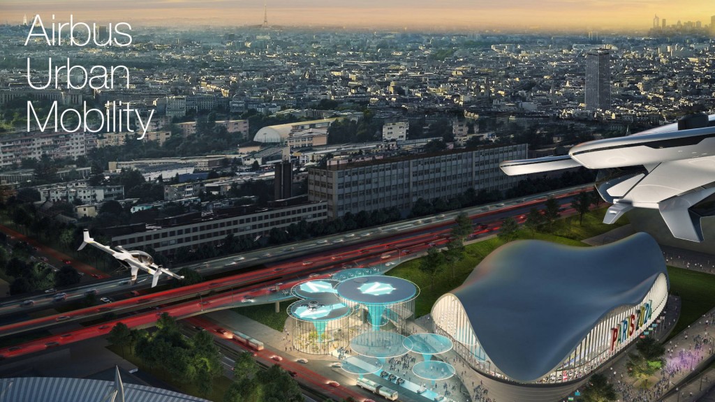 Paris planning flying taxis by 2024
