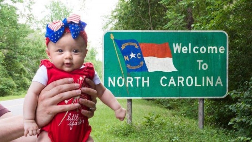 5-month-old will have traveled to all 50 states this week