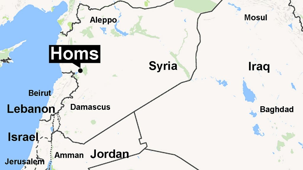 US denies Syrian state media reports of US missile attack on Homs air base