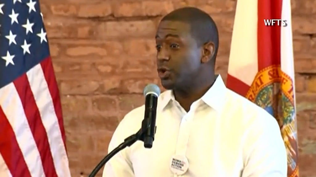 Gillum launches voter registration drive in Florida