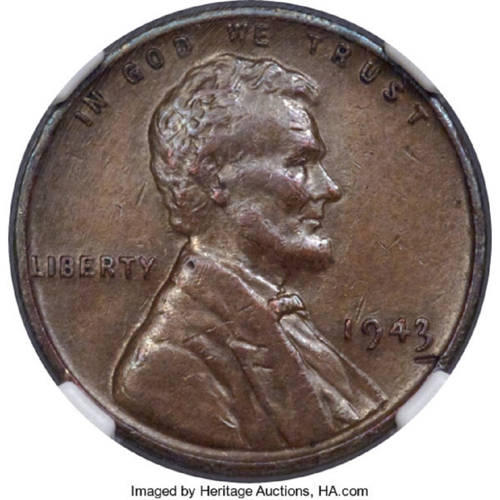 Rare 1943 copper coin could fetch a pretty penny in auction