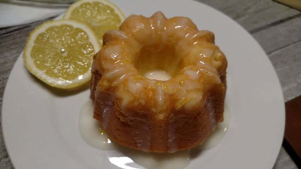 Lemon-lemon Bundt cake