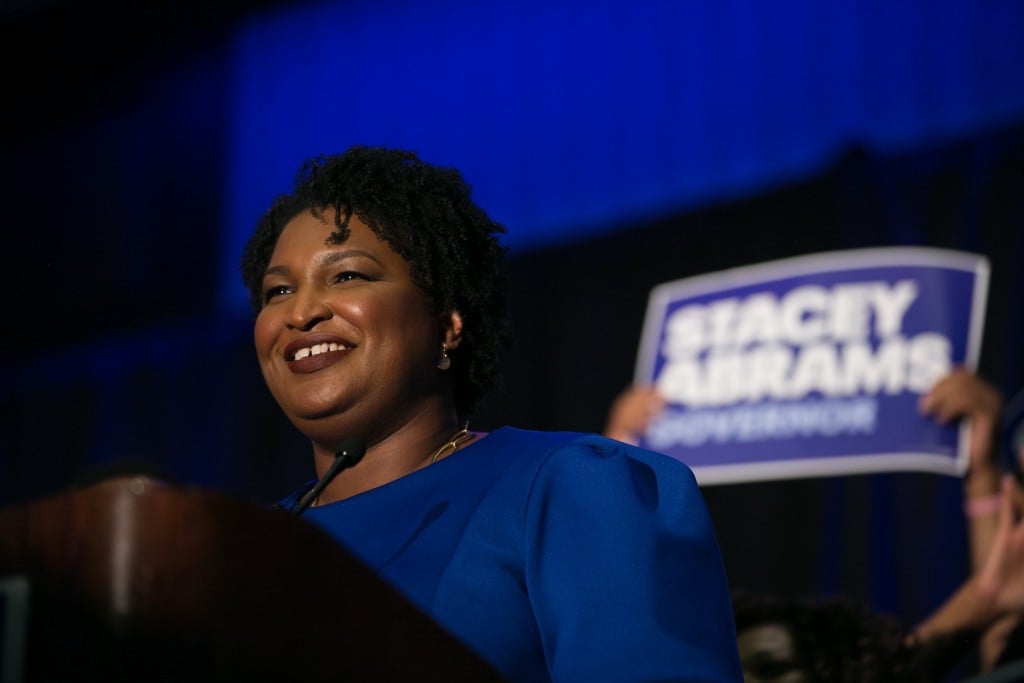 Stacey Abrams says ‘democracy failed’ Georgia as she ends campaign