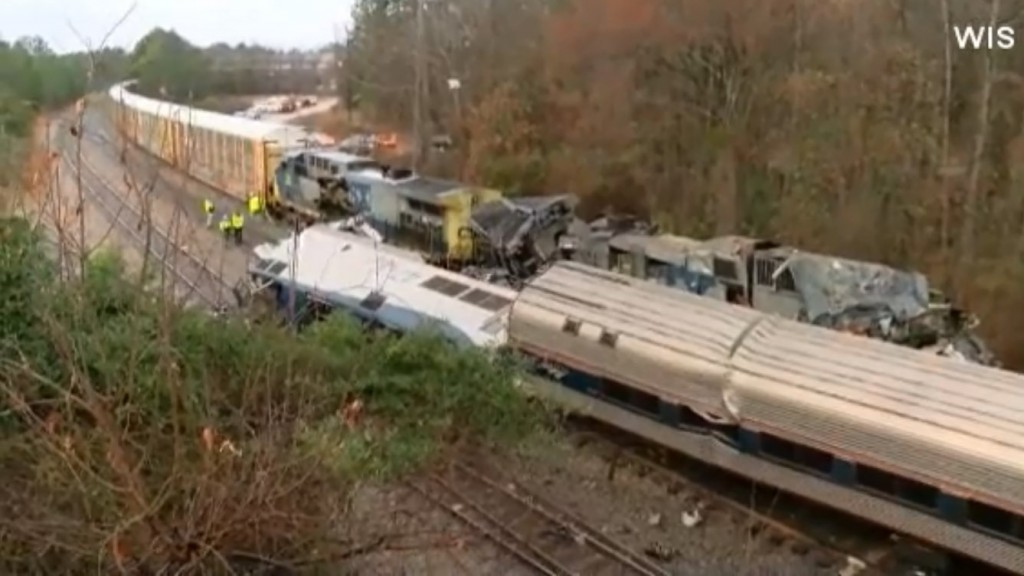 Deadly train crash in South Carolina
