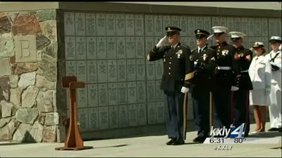 Lost servicemen buried with honors at Veterans Cemetery