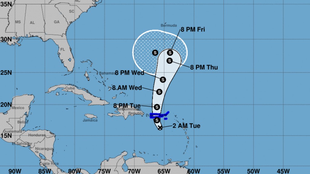 Tropical Depression Karen may strengthen again