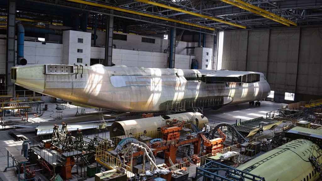 Antonov An-225: World’s biggest unfinished airplane lies hidden in warehouse