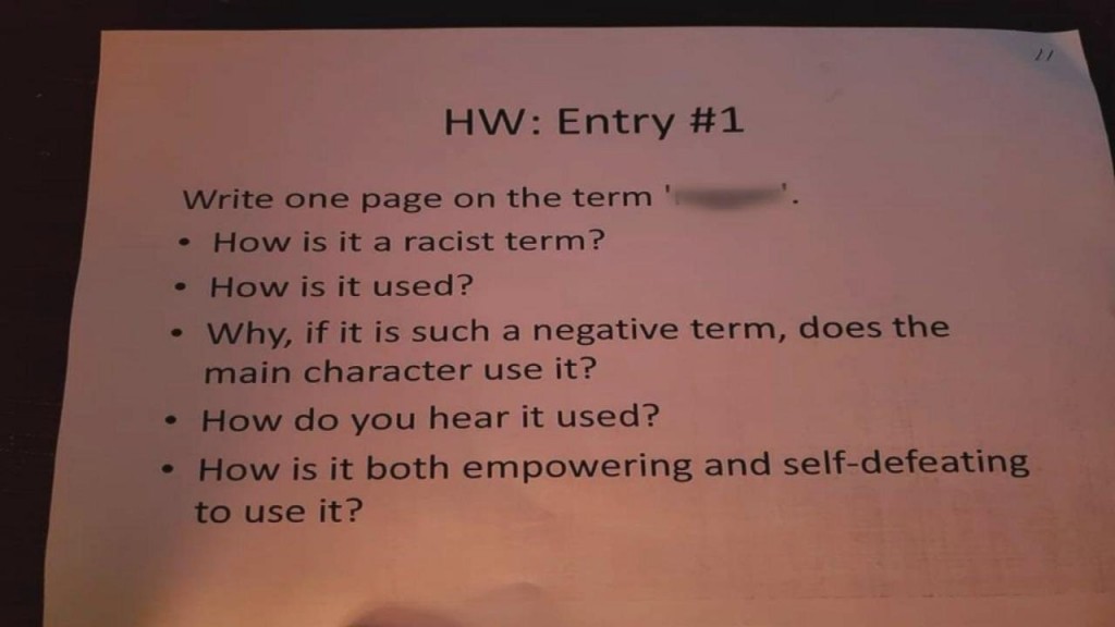 Nashville students support teacher after ‘n-word’ assignment
