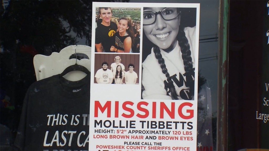 Mollie Tibbetts told follower she would call police
