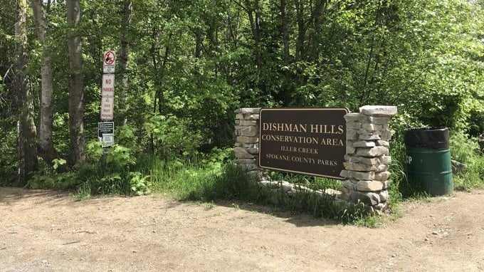 Dishman Hills Iller Creek Trailhead