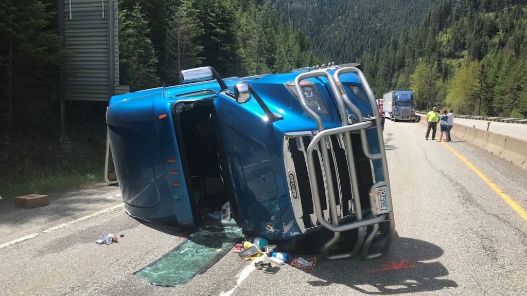 I90 Idaho Semi Crash