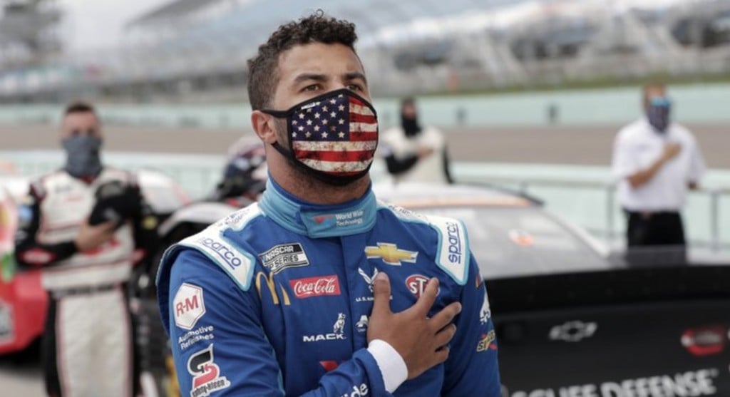 NASCAR reports that a noose was found in the garage stall of Bubba Wallace, the only fulltime black driver in NASCAR's elite cup series Sunday