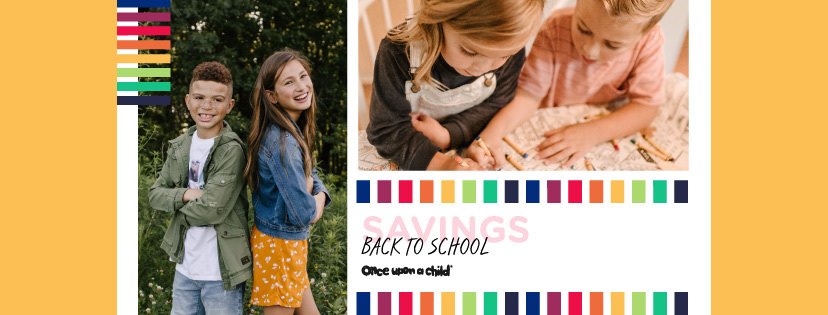 Back-to-school shopping at Once Upon A Child