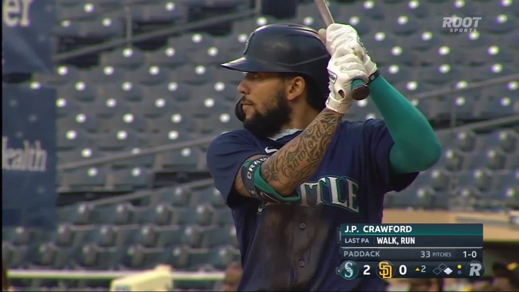J.P. Crawford's 3 RBIS's help the Mariners to their fourth-straight win