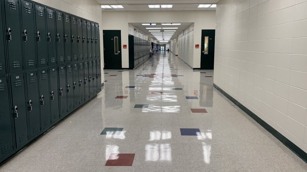 Coeur D'alene School Hallway