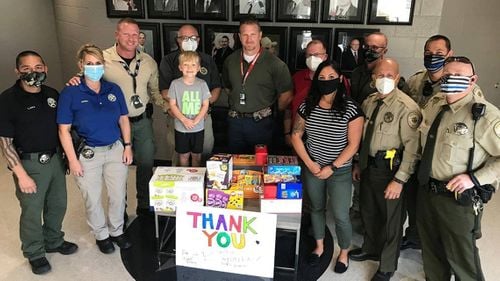 Little Boy Raises $500 For His Birthday And Donates To Benton County Sheriff’s Office Youth Serving Program