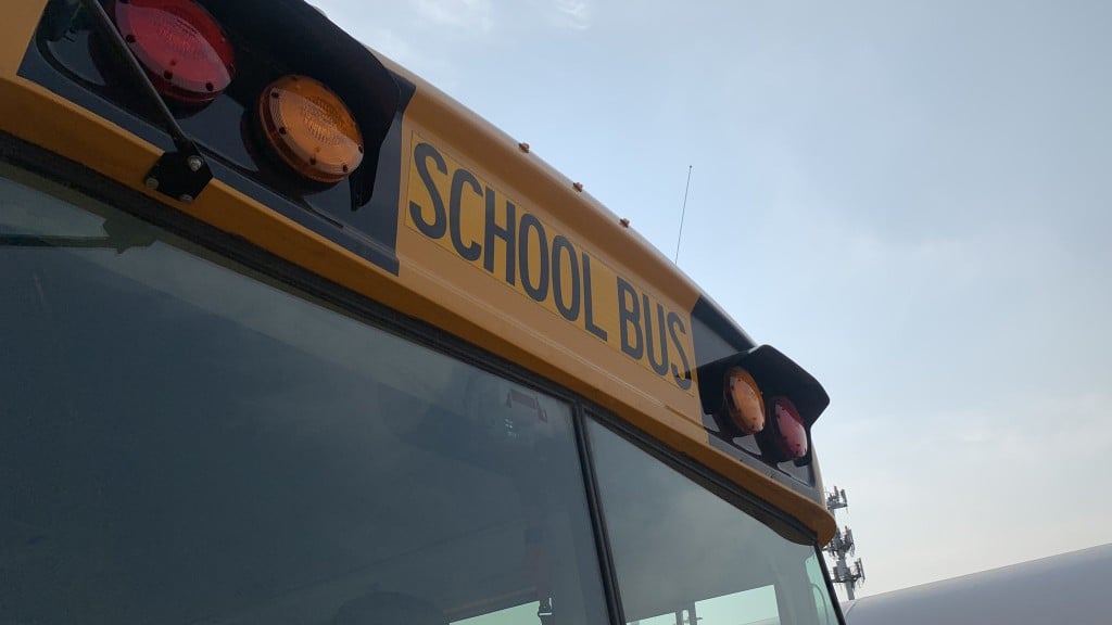 School Bus with Durham School Services