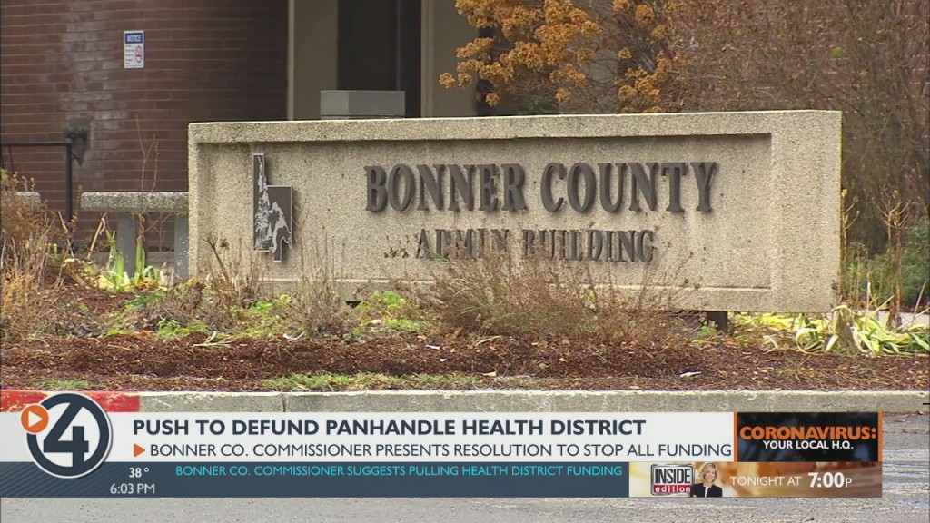Bonner Co. Commissioner Pushes To Defund Panhandle Health