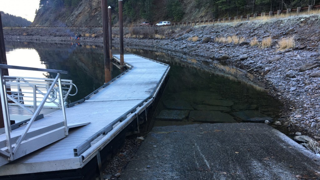 Repairs Will Get Underway To Repair Broken Concreate Boat Ramp At Blm's Mineral Ridge Boat Launch.