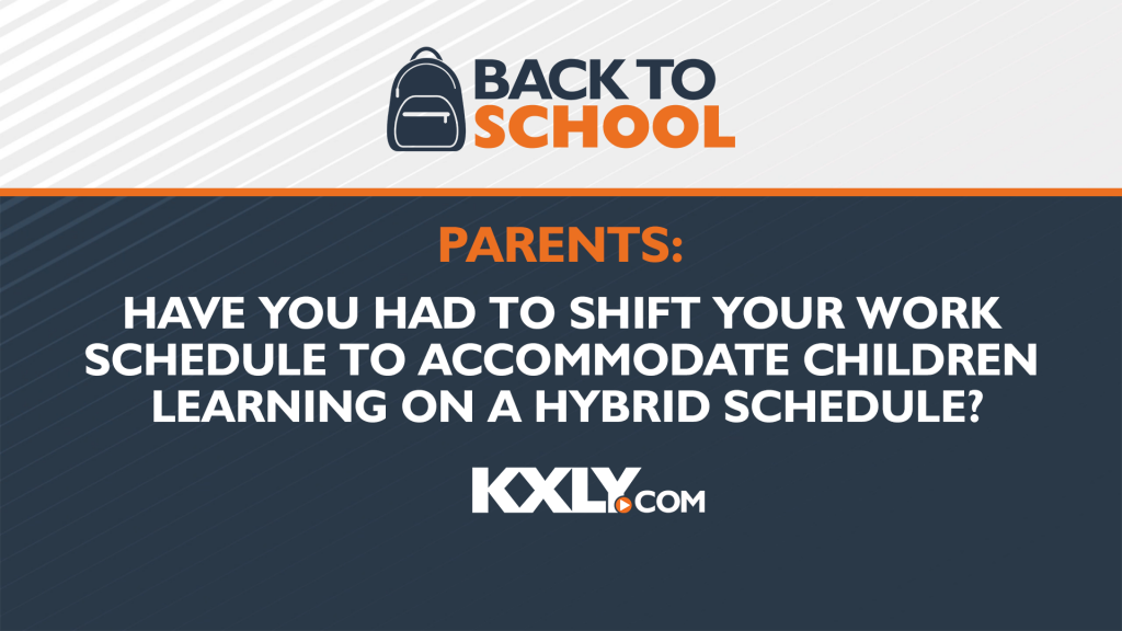 back to school schedule graphic