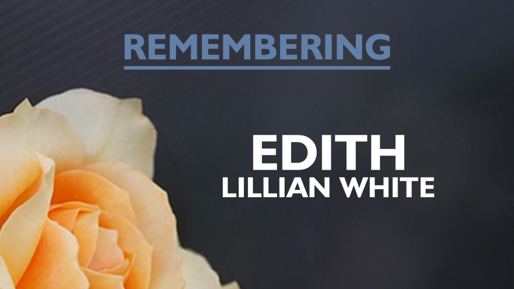 Edith Lillian White