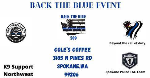 Back The Blue Event