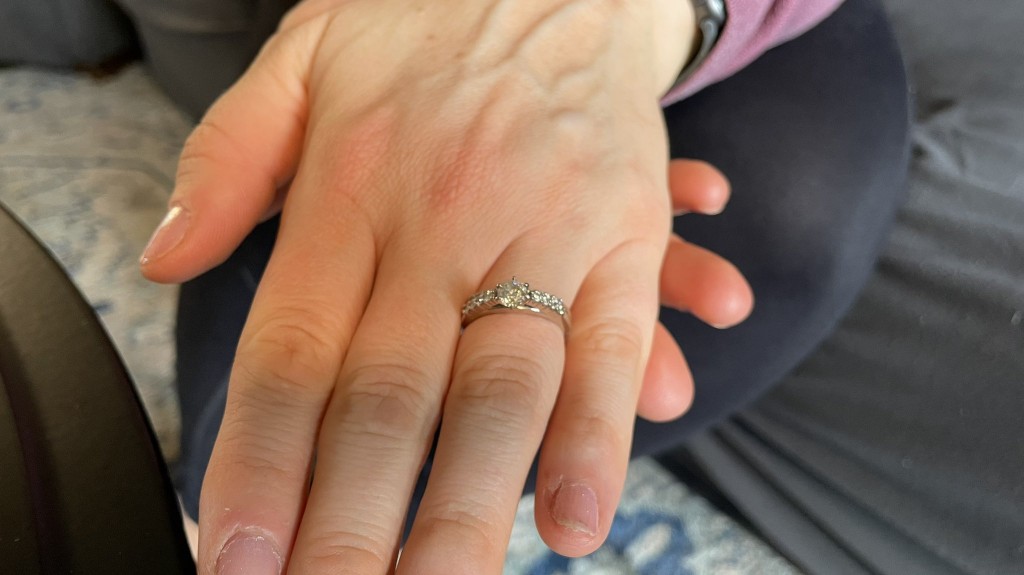 Katie Kettentons Wedding Ring